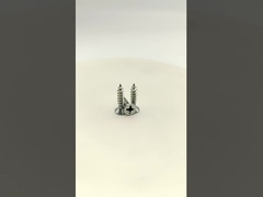 پیچ های فلپس فلات سر خود را با زینک پوشش داده شده چوب، پلاستیک و ورق فلز آسان نصب